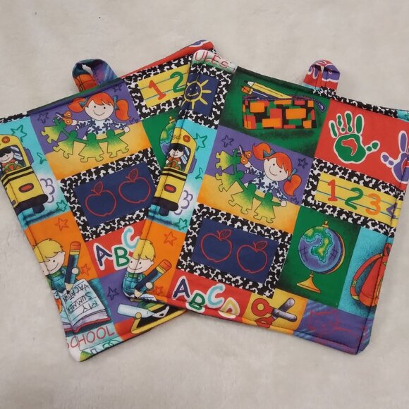 Teacher Gifts Pot Holder 8.5" 5 Layers Thick - Picture 1 of 2